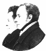 Бушарди. А.И.Тургенев и В.А. Жуковский 1827 г.