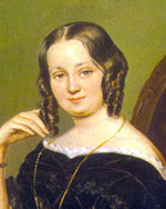 Евпраксия Николаевна Вульф (в замужестве баронесса Вревская) 1841г.